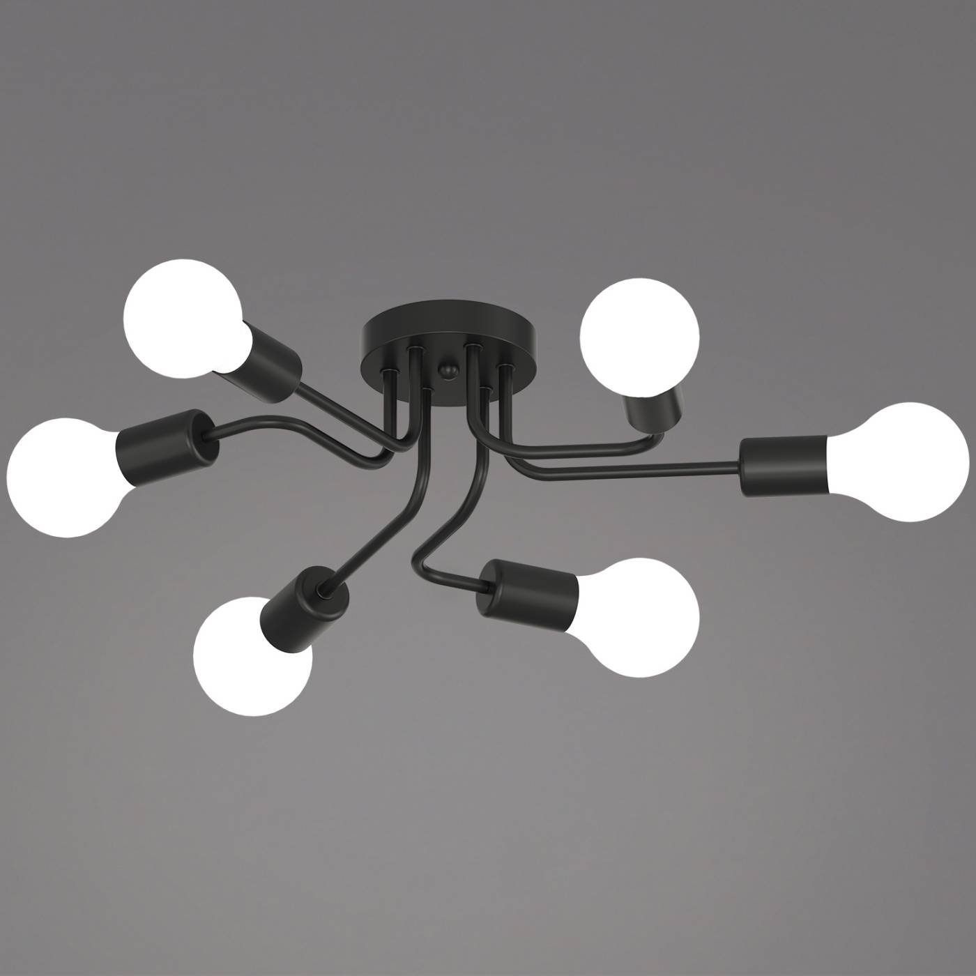 Потолочная люстра Reluce 01736-0.3-06 BK