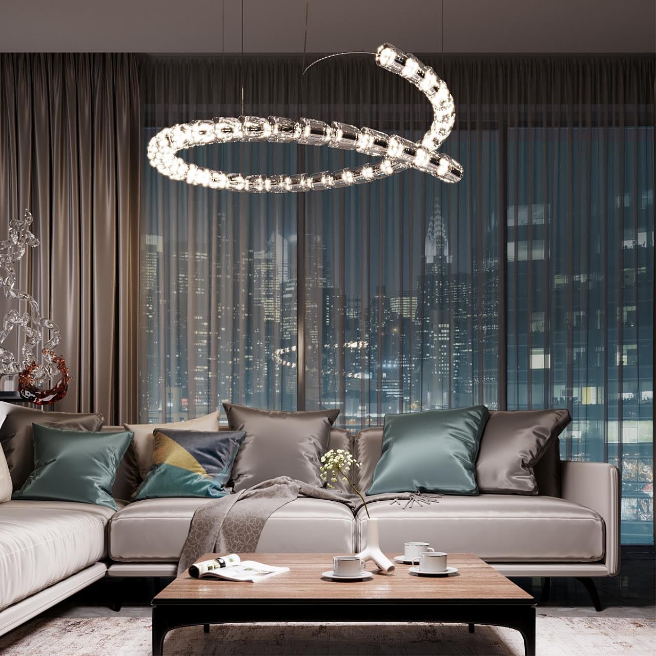 5010/129L Подвесная люстра Odeon Light Serpa 5010/129L