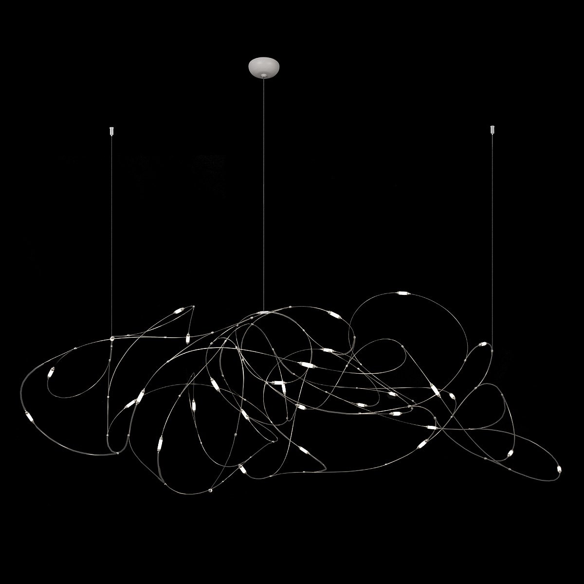 10309/31 CR Подвесная люстра Loft It Flock of Light 10309/31 CR