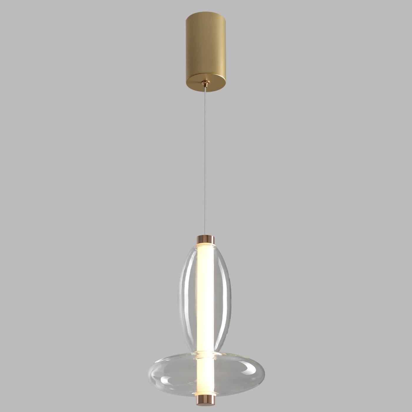 QUASAR SP7W LED TRANSPARENT Светильник подвесной Crystal Lux Quasar QUASAR SP7W LED TRANSPARENT