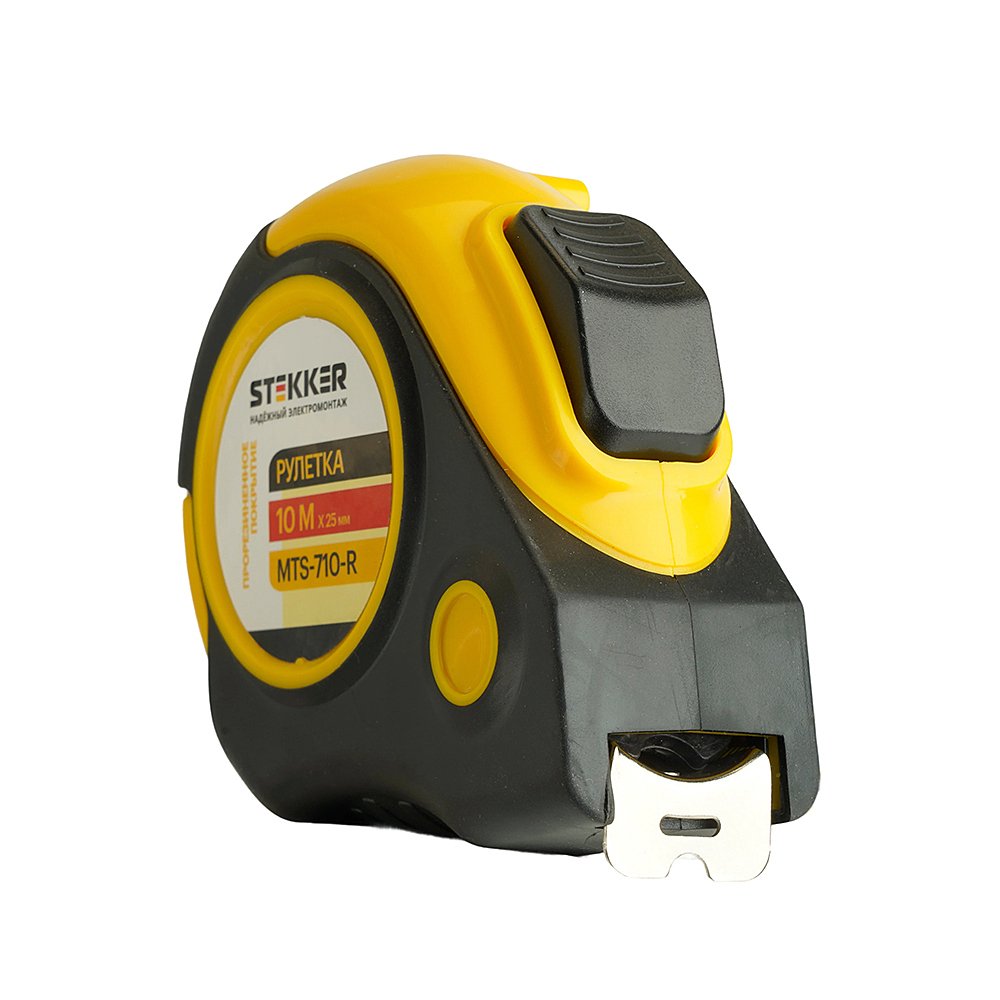 Рулетка, 10 м х 25 мм, Stekker MTS-710-R 50204