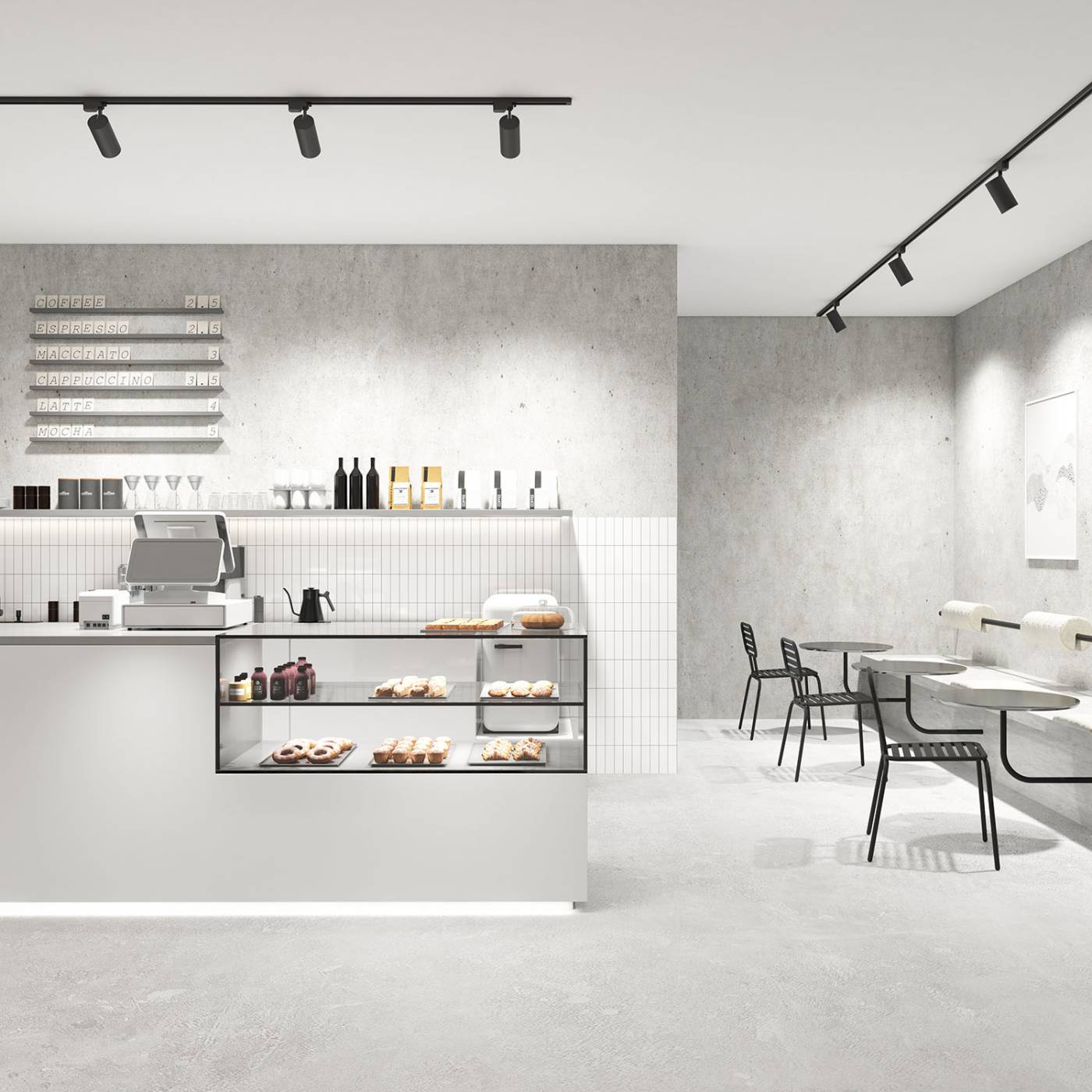 Трековый светильник Denkirs Solid Koper DK6455-BK