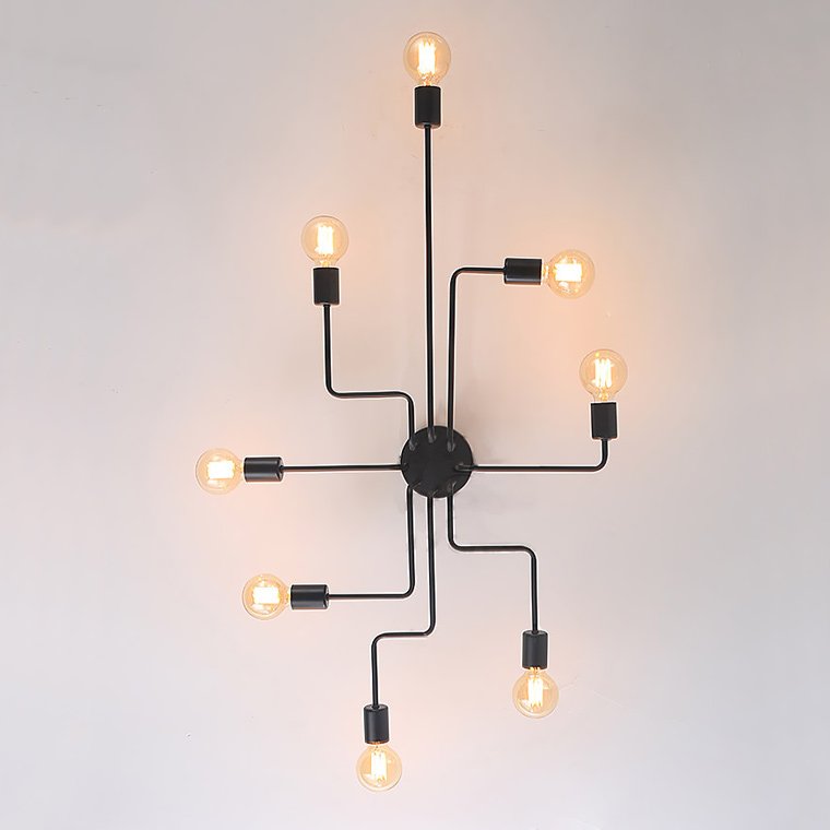 102019-26 Потолочная люстра ImperiumLoft Scheme_Black_01 102019-26