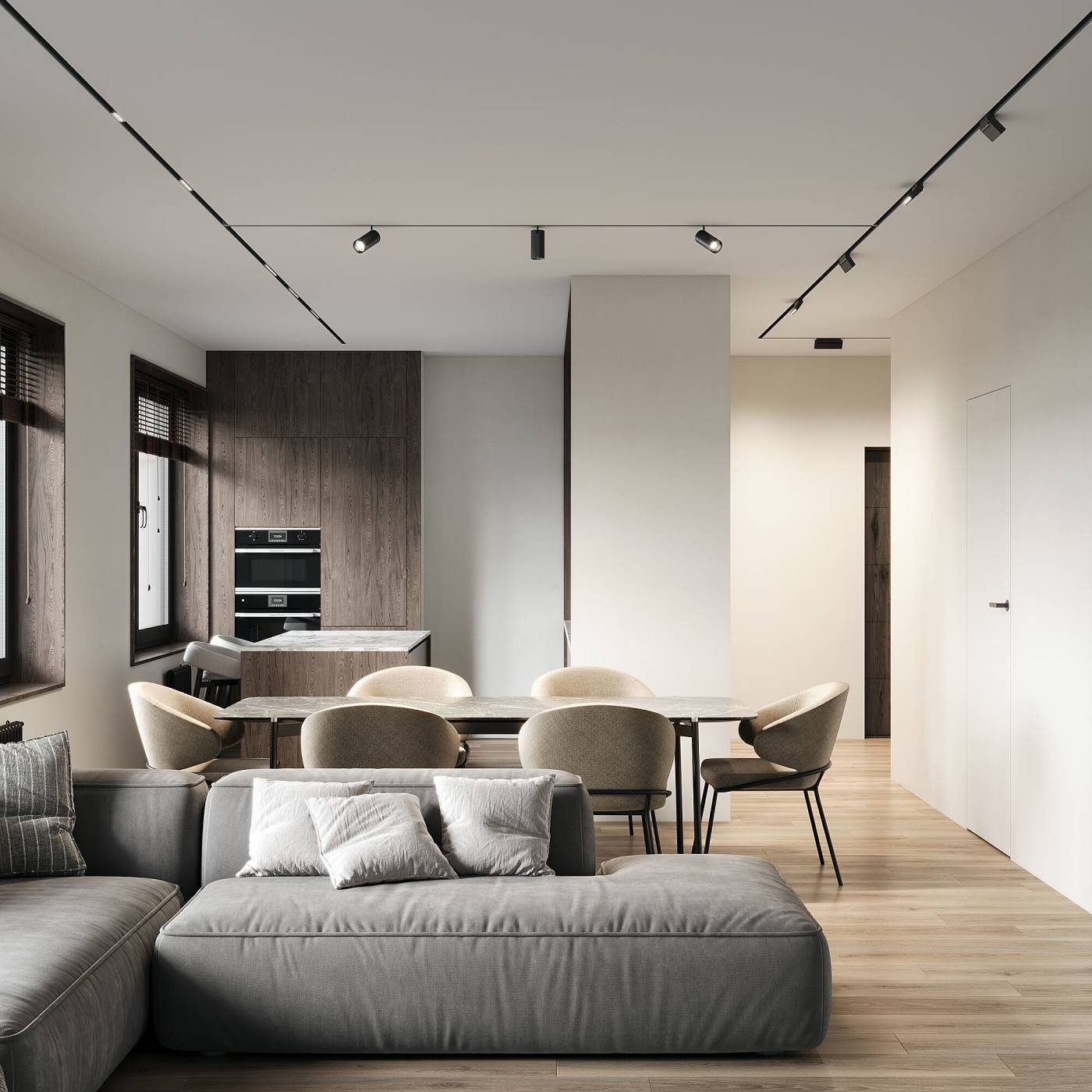 Трековый светильник Elektrostandard Slim Magnetic 85195/01 Slim Magnetic Умный трековый светильник 12W 2700-6500K Dim HL02 (черный)