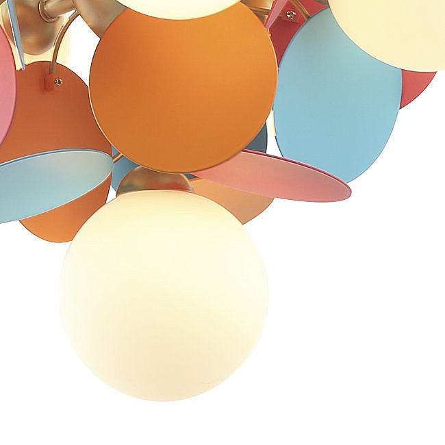 LH4136/6P-GD-MIX Подвесная люстра Lumien Hall Ilmari LH4136/6P-GD-MIX