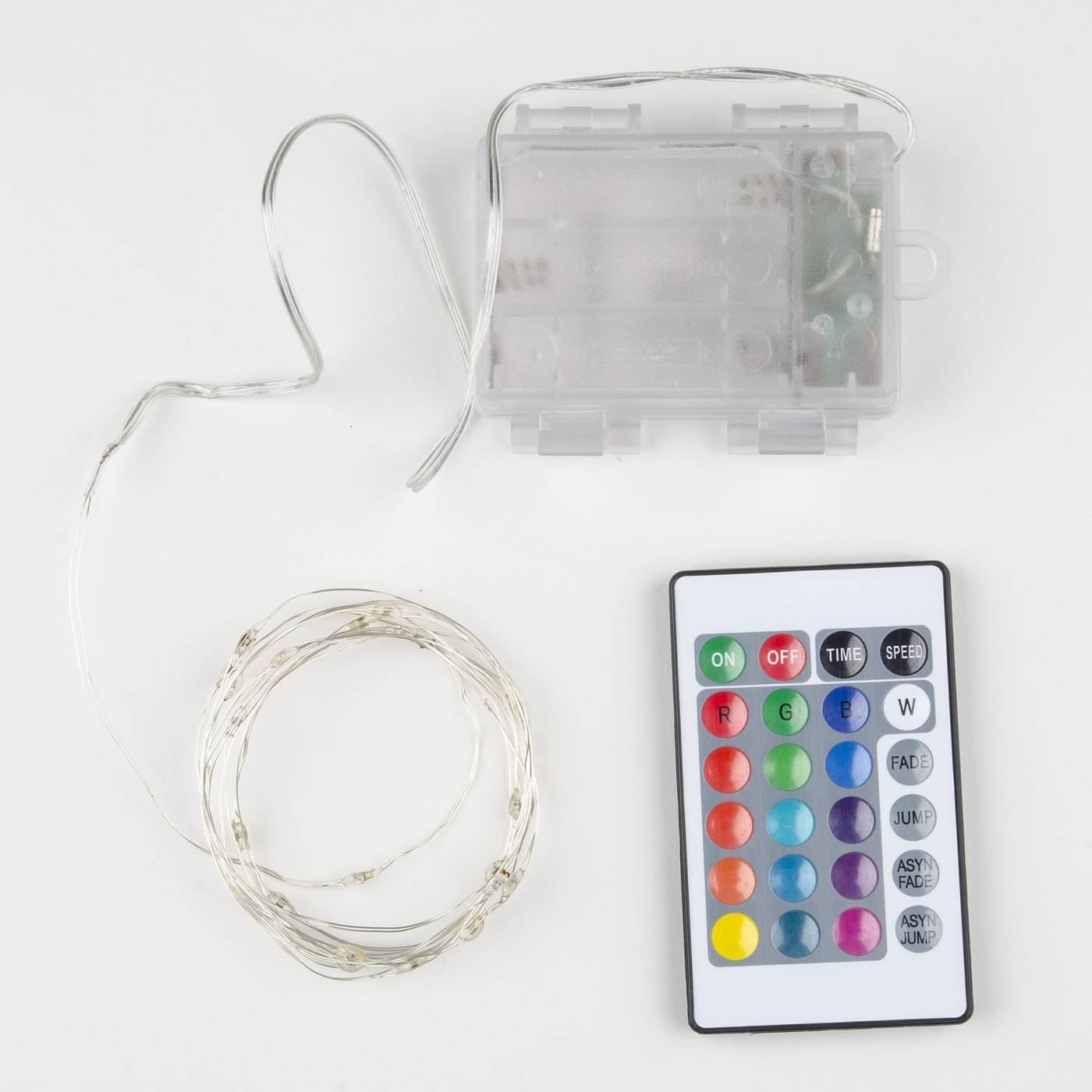 Гирлянда Uniel ULD-S0200-020/DTB/3AA/RC RGB IP20 DEW