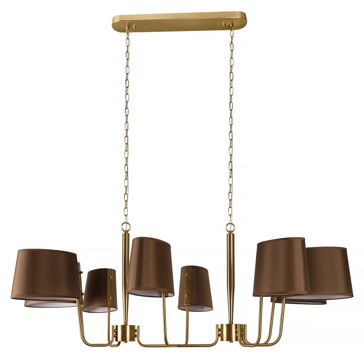 10527/8 Brass Подвесная люстра Hilton Loft It 10527/8 Brass