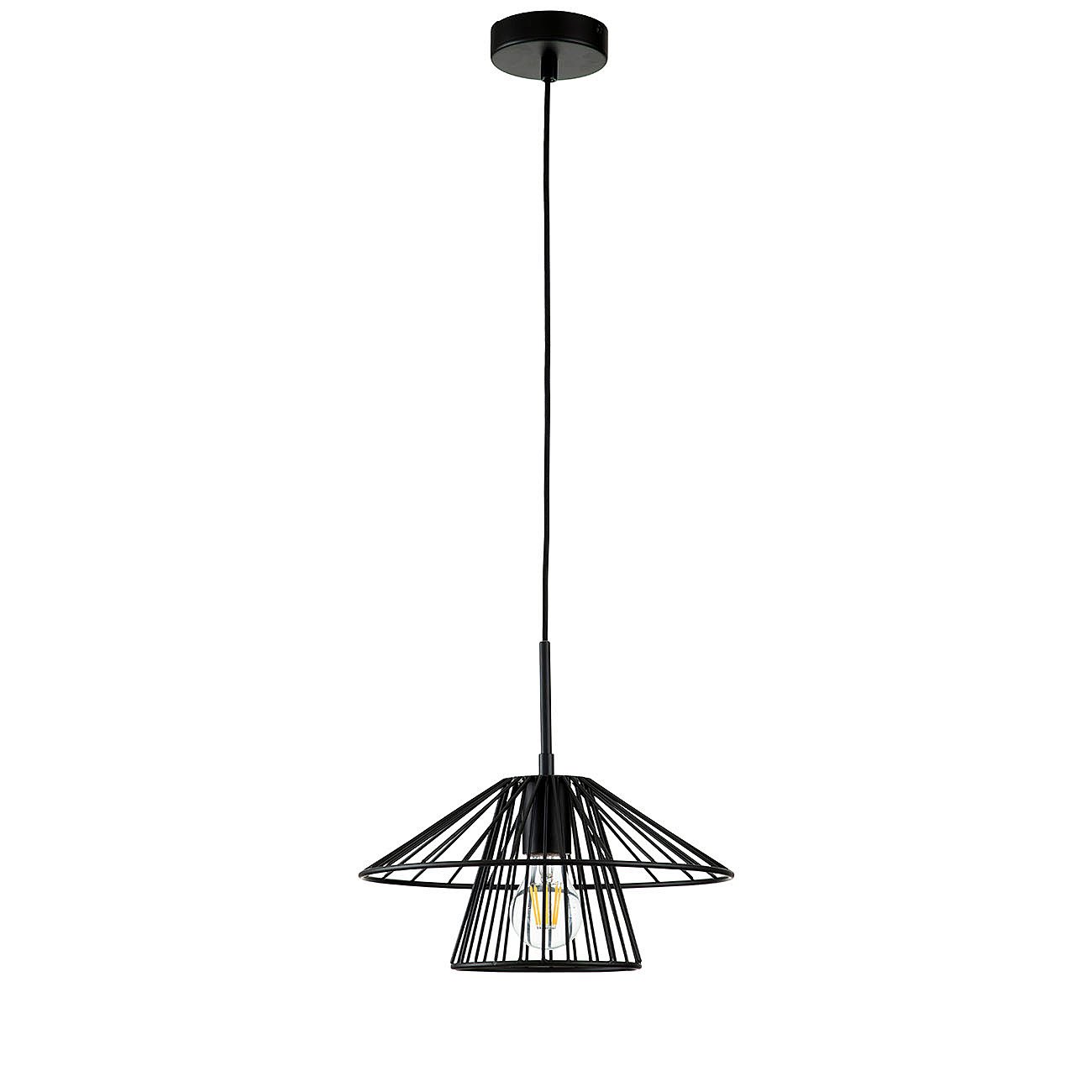 V000286 Светильник подвесной Indigo Strato 10016/1P Black V000286