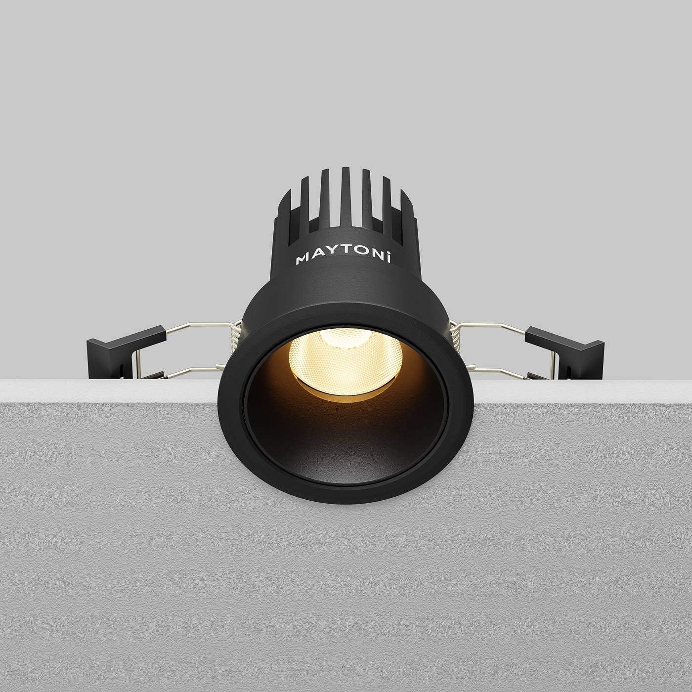 Встраиваемый светильник Maytoni Dip DL115-10W-2.7K-B