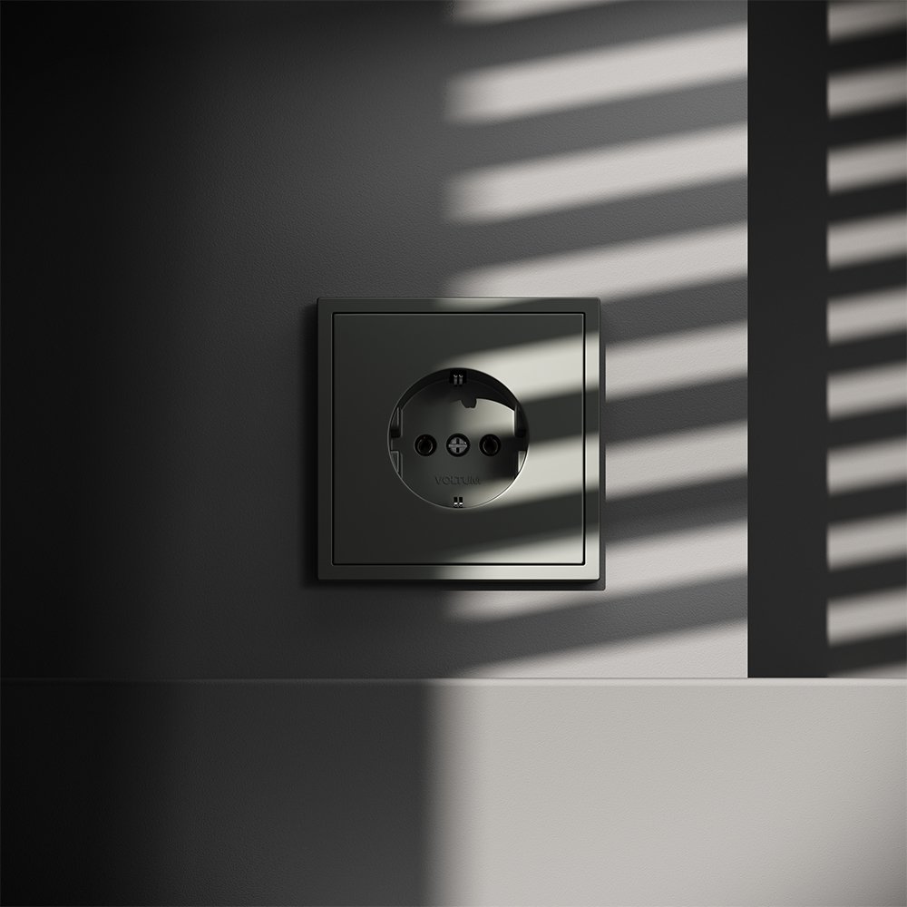 VLS040106 Розетка Voltum S70 VLS040106