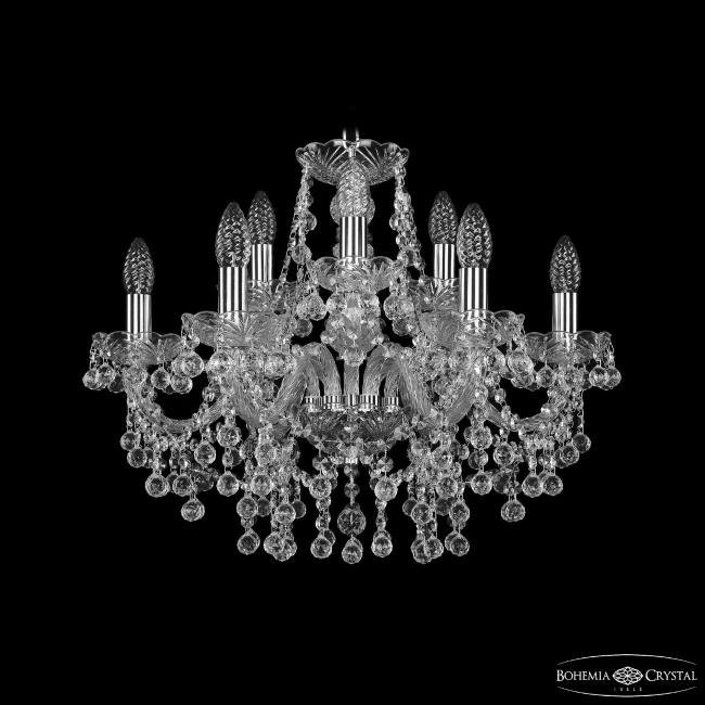 Подвесная люстра Bohemia 1409 1409/6+3/195 Ni