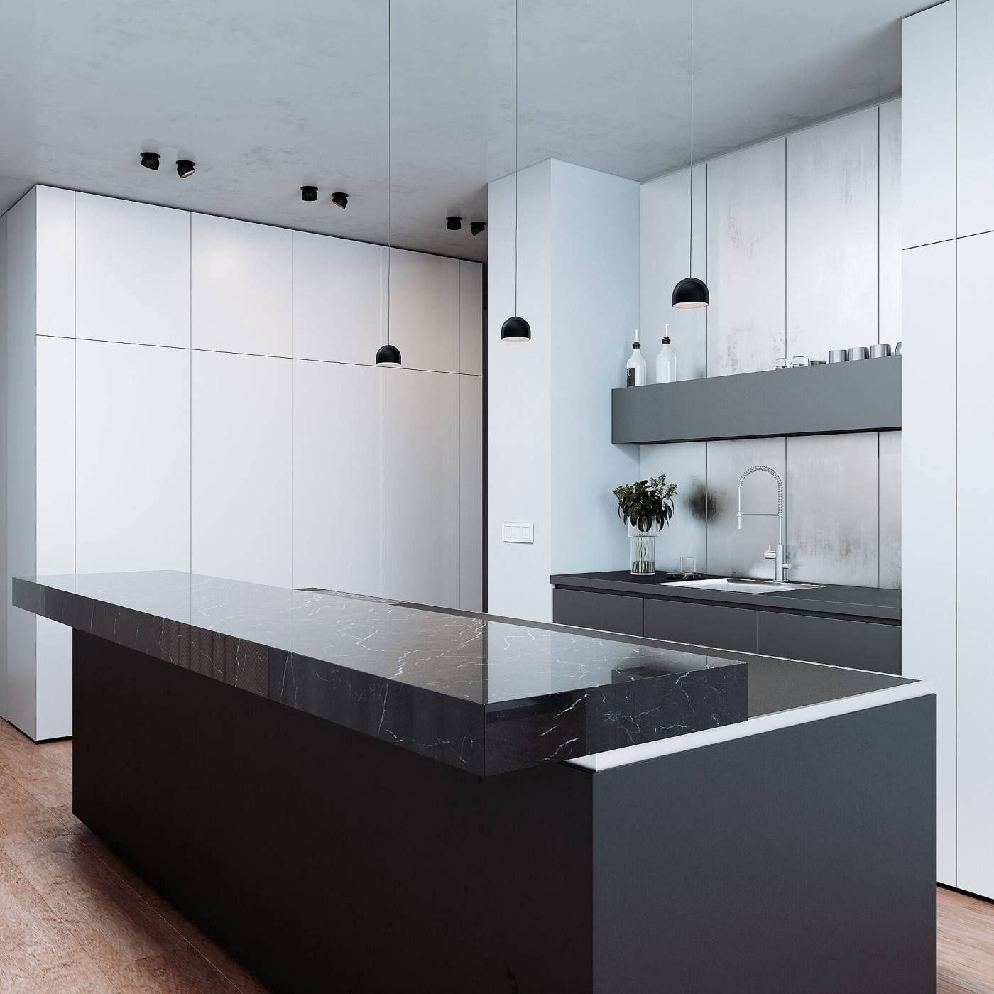 25092/LED 8W 4000K черный Встраиваемый светильник Elektrostandard Uno 25092/LED 8W 4000K черный