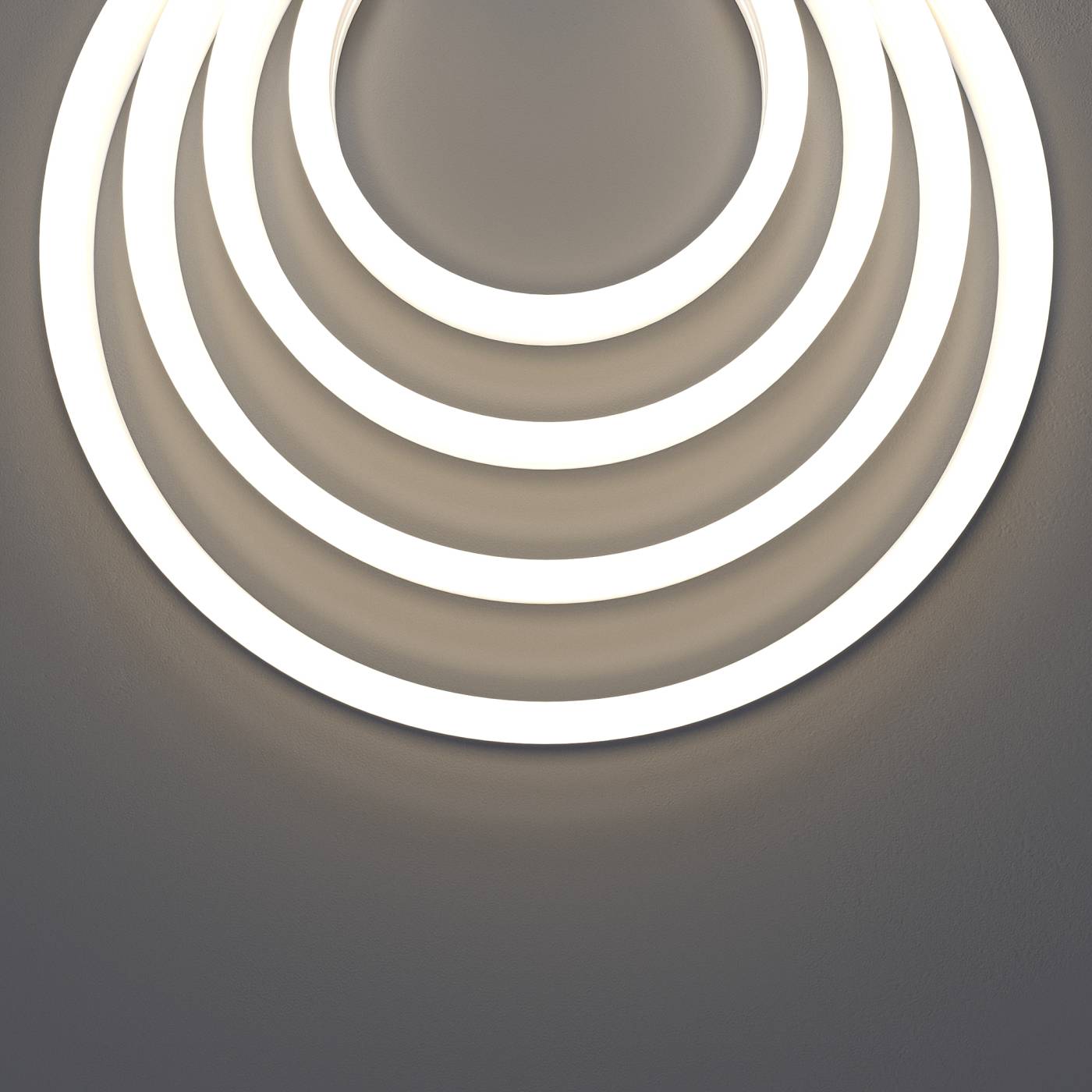 Гибкий неон 17x12 24В 10Вт/м 4000K IP67 5м Maytoni Изгиб поперек оптической оси 432002