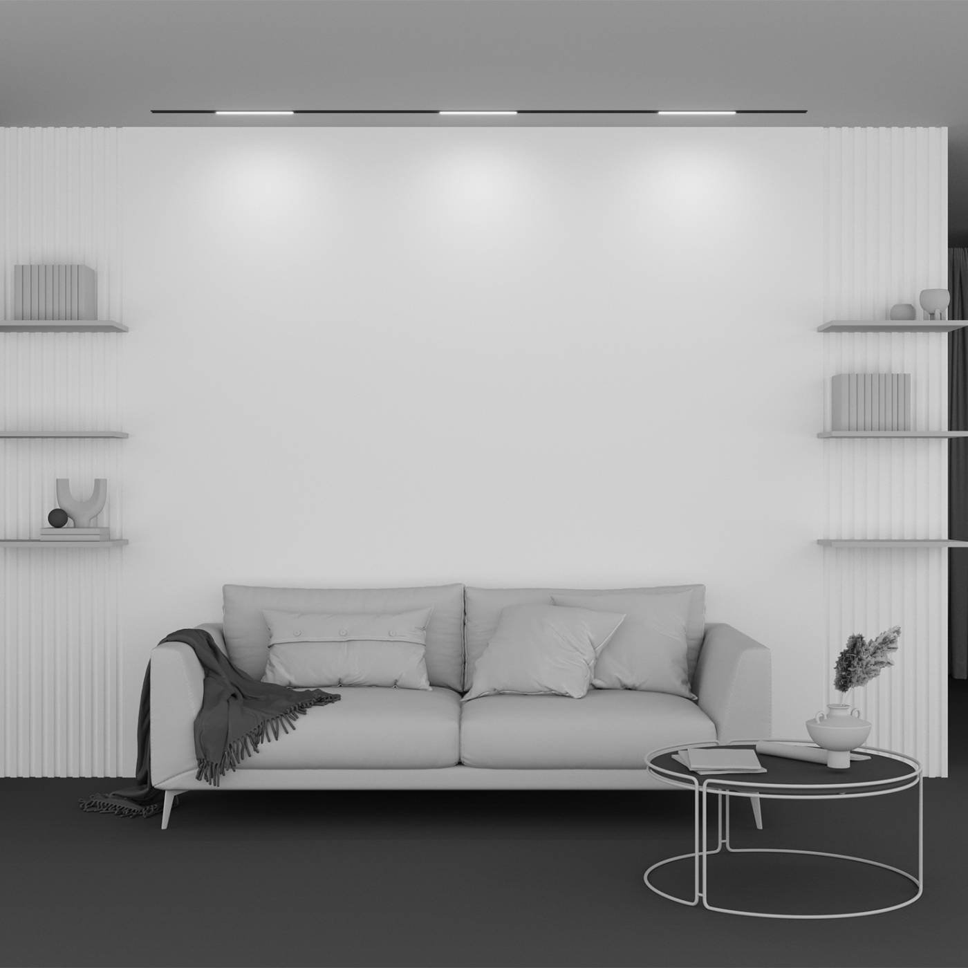 TR030-2-12W2.7K-B Трековый светильник Maytoni Basis TR030-2-12W2.7K-B