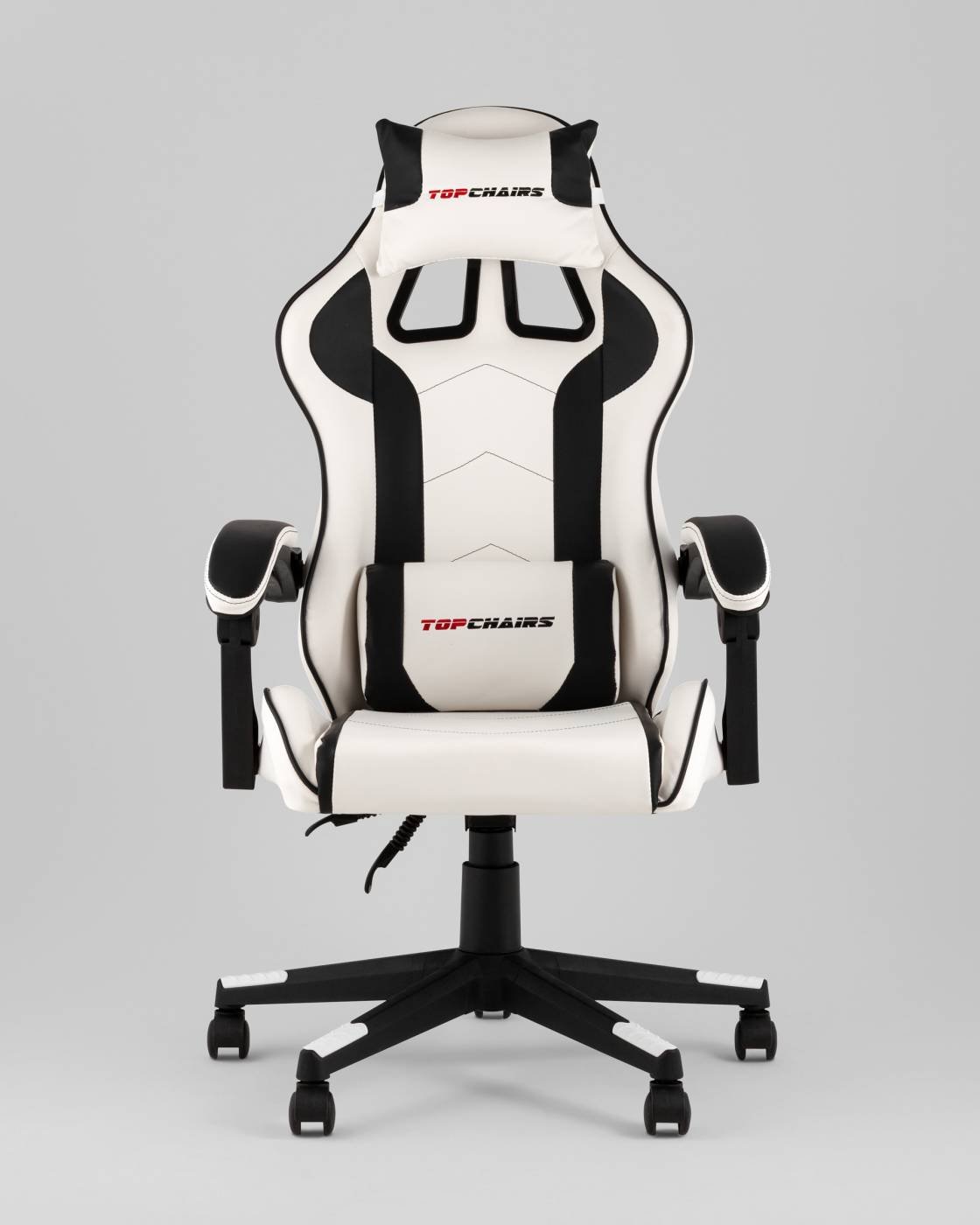 GF-8079 white+black Компьютерное кресло Stool Group GF-8079 white+black