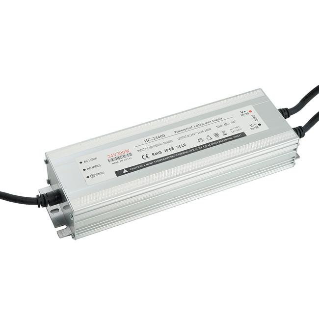 48742 Трансформатор электронный для светодиодной ленты 200W 24V Feron LB007 48742
