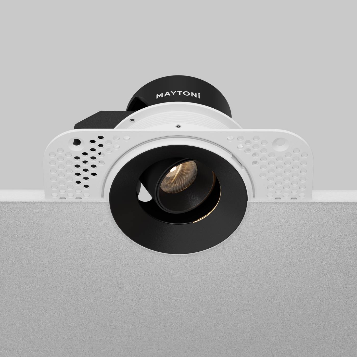 Встраиваемый светильник Focus LED mini Maytoni DL127-8W3K-TRS-B
