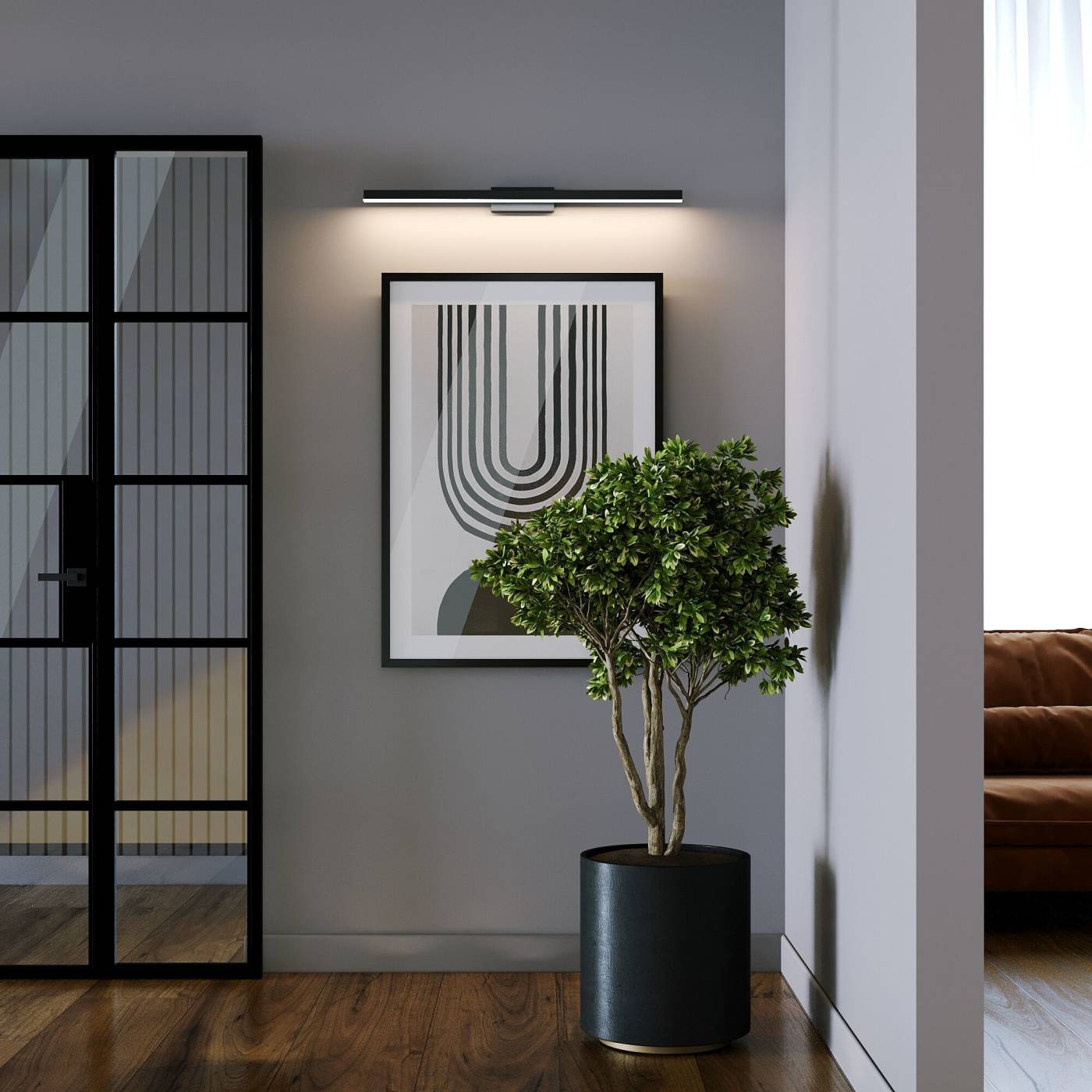 Подсветка зеркал и полок Elektrostandard Rino Rino черный (40157/LED)