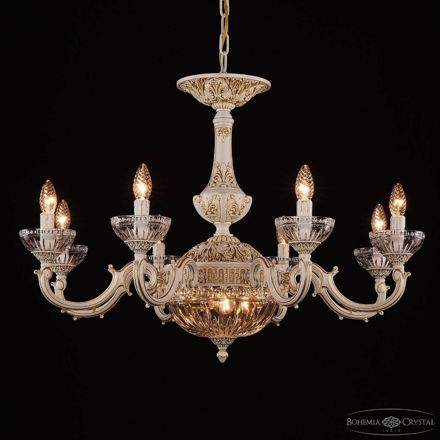 Подвесная люстра Bohemia AL7801 AL78101P/8/250 WMG P Clear/M-1G