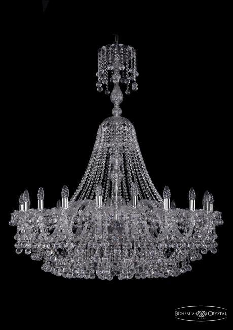 Подвесная хрустальная люстра 1409 Bohemia 1409/20/400/XL-133 Ni