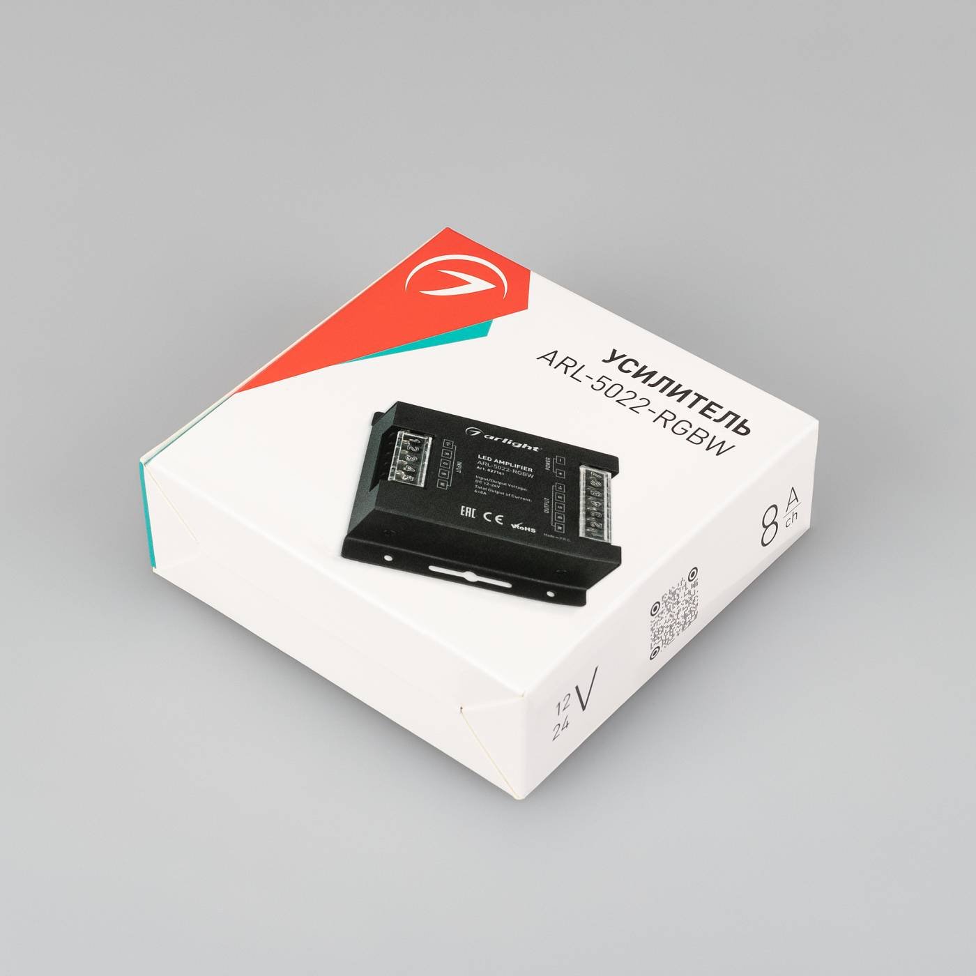 027141 4-х канальный RGBW усилитель для контроллеров (12-24VDC) Arlight 027141