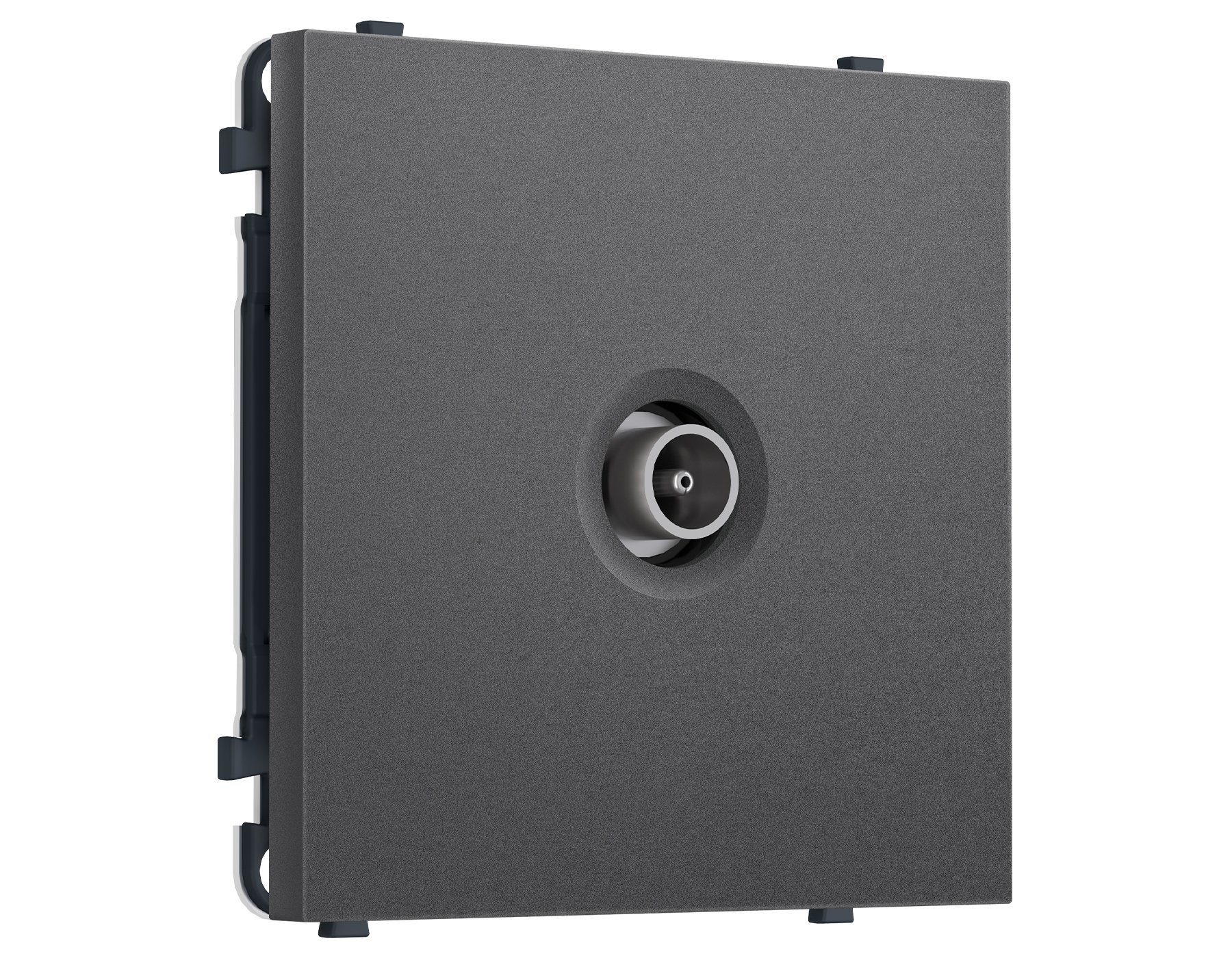 MS663010 MS663010 Комплект механизма TV розетки оконечной SIGMA Антрацит серый 50-870 MHz 1dB QUANT PRO (SP6630, PR202)