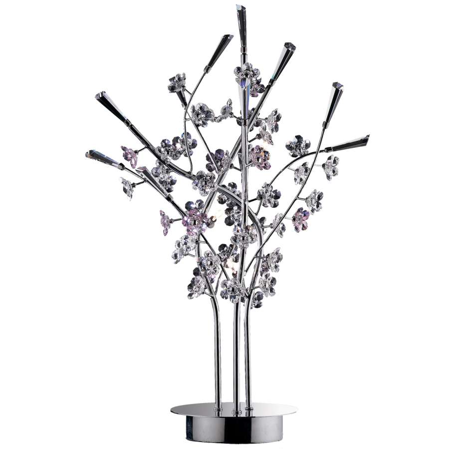1802/3T Настольная лампа с цветочками Sakura 1802/3T Odeon Light