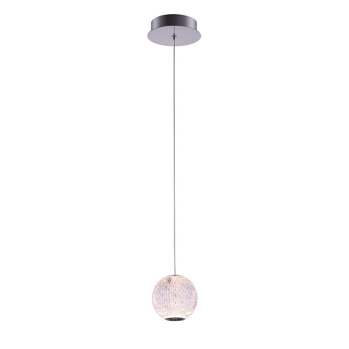 MD20001012-1A chrome Светильник подвесной Delight Collection Elliot Diamante MD20001012-1A chrome