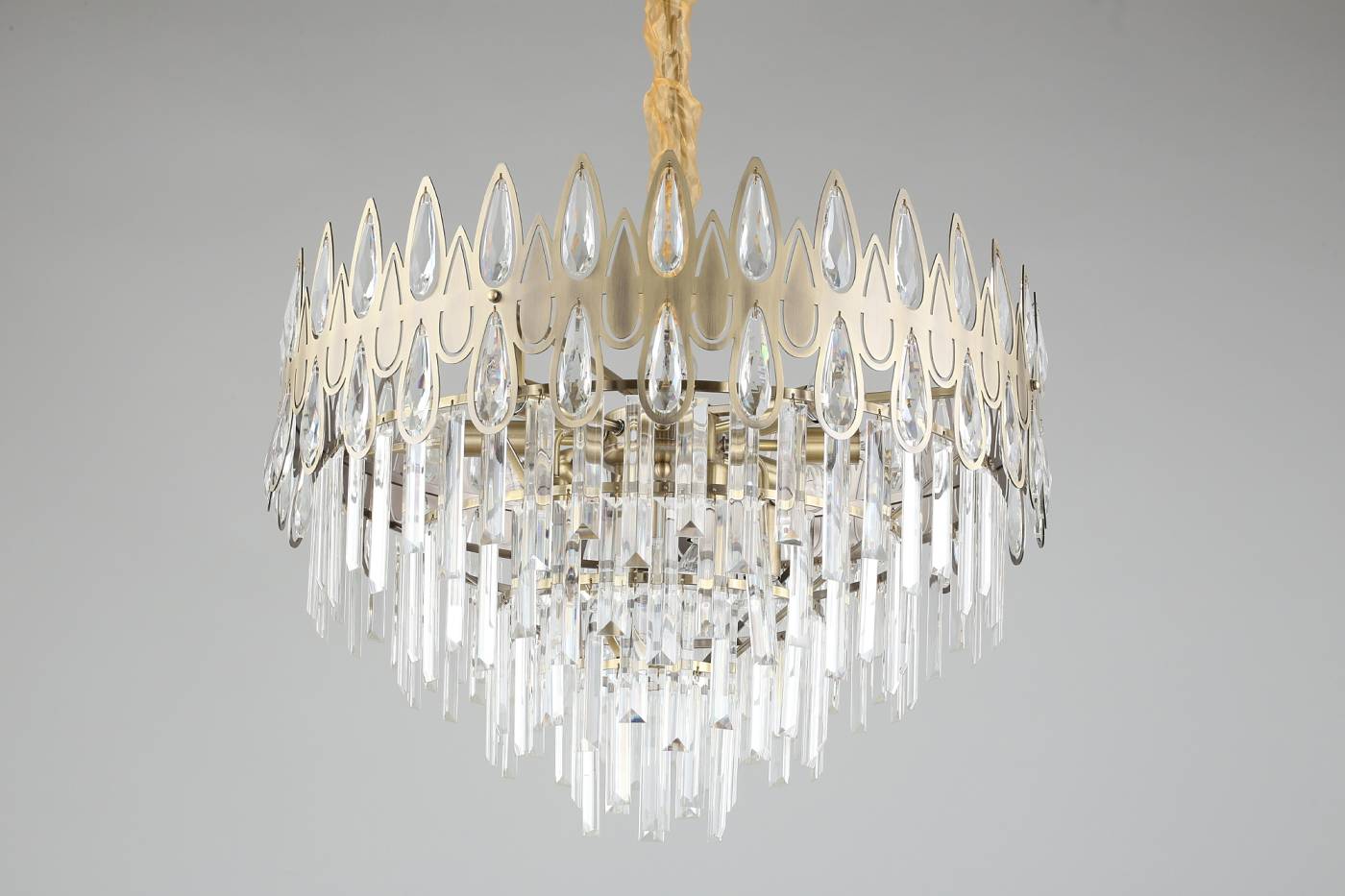 Подвесная хрустальная люстра Riposto Omnilux OML-71713-12