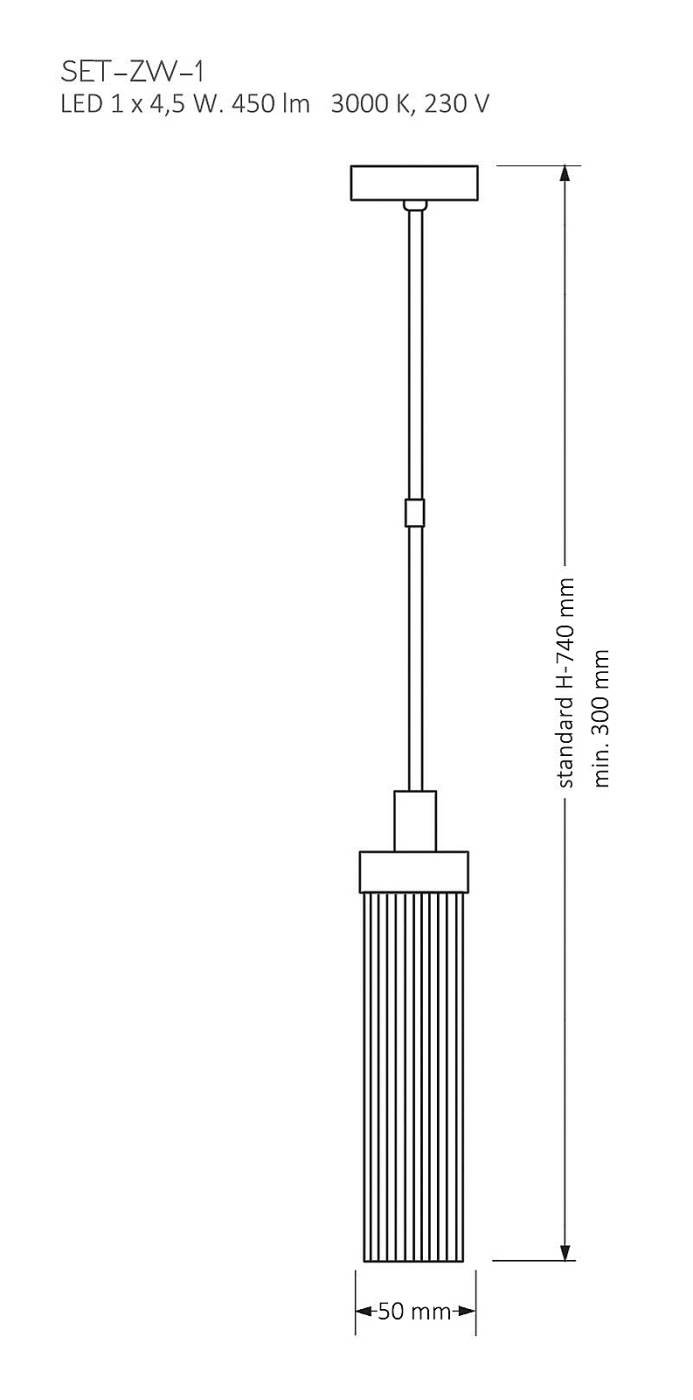SET-ZW-1(Z) Светильник потолочный Kutek Seti SET-ZW-1(Z)