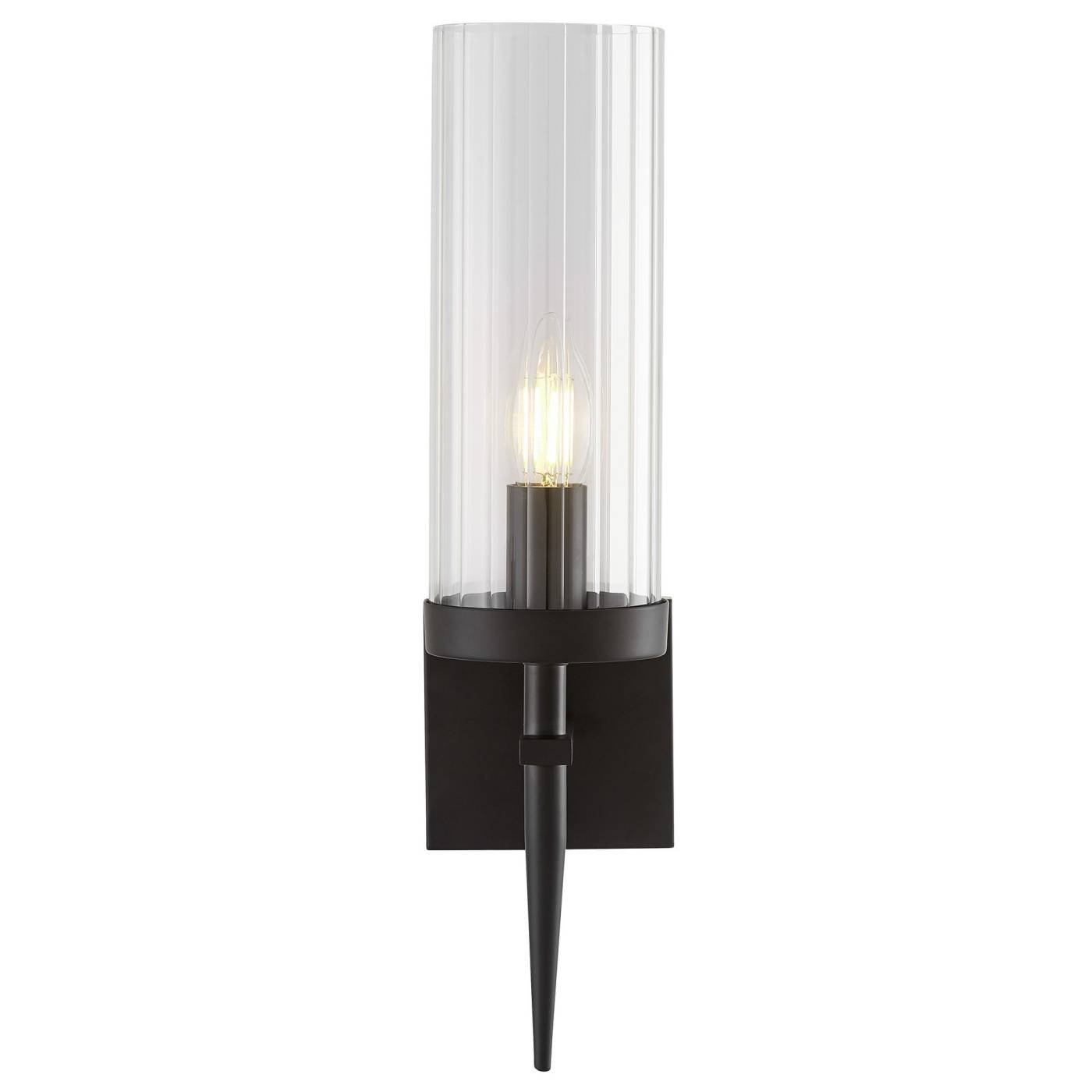 Настенное бра Lumina Deco Moratti LDW 8022-1 BK+PR