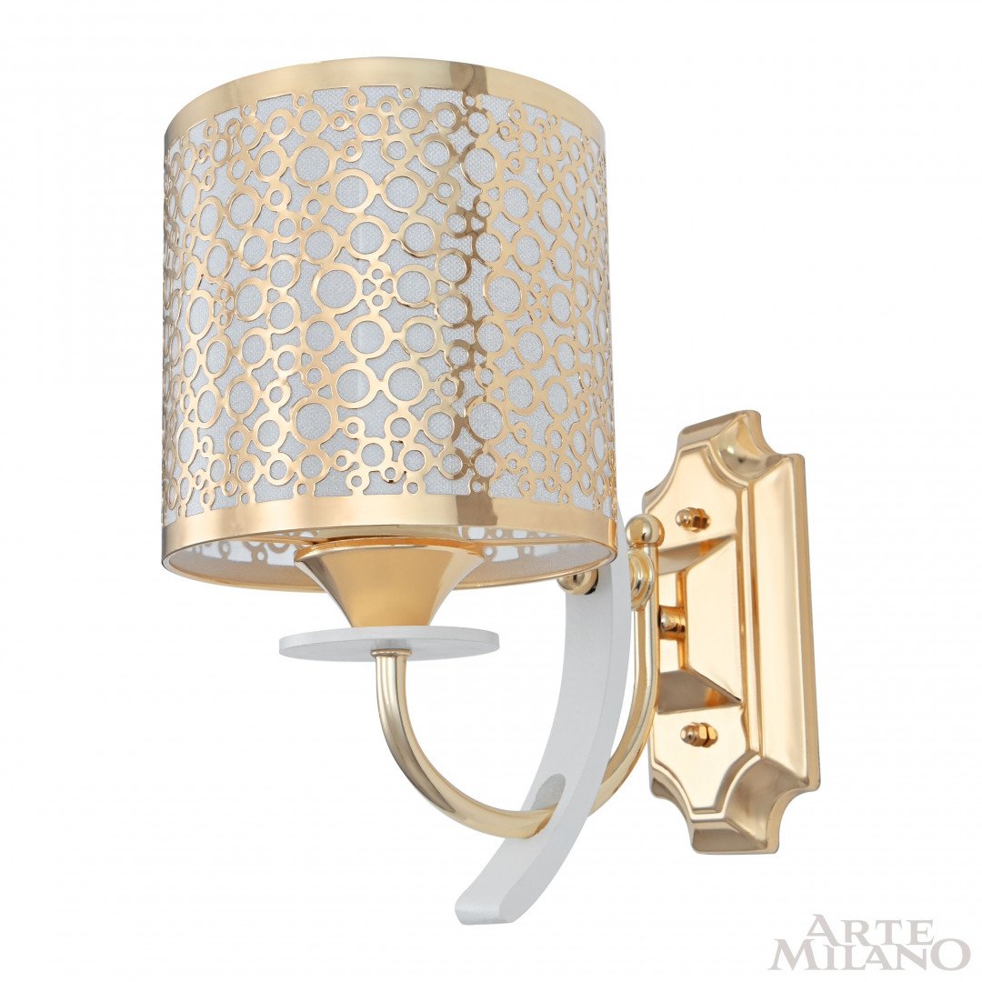 306067/1W Wh/Gd Настенное бра Arte Milano Florentia-6067 306067/1W Wh/Gd