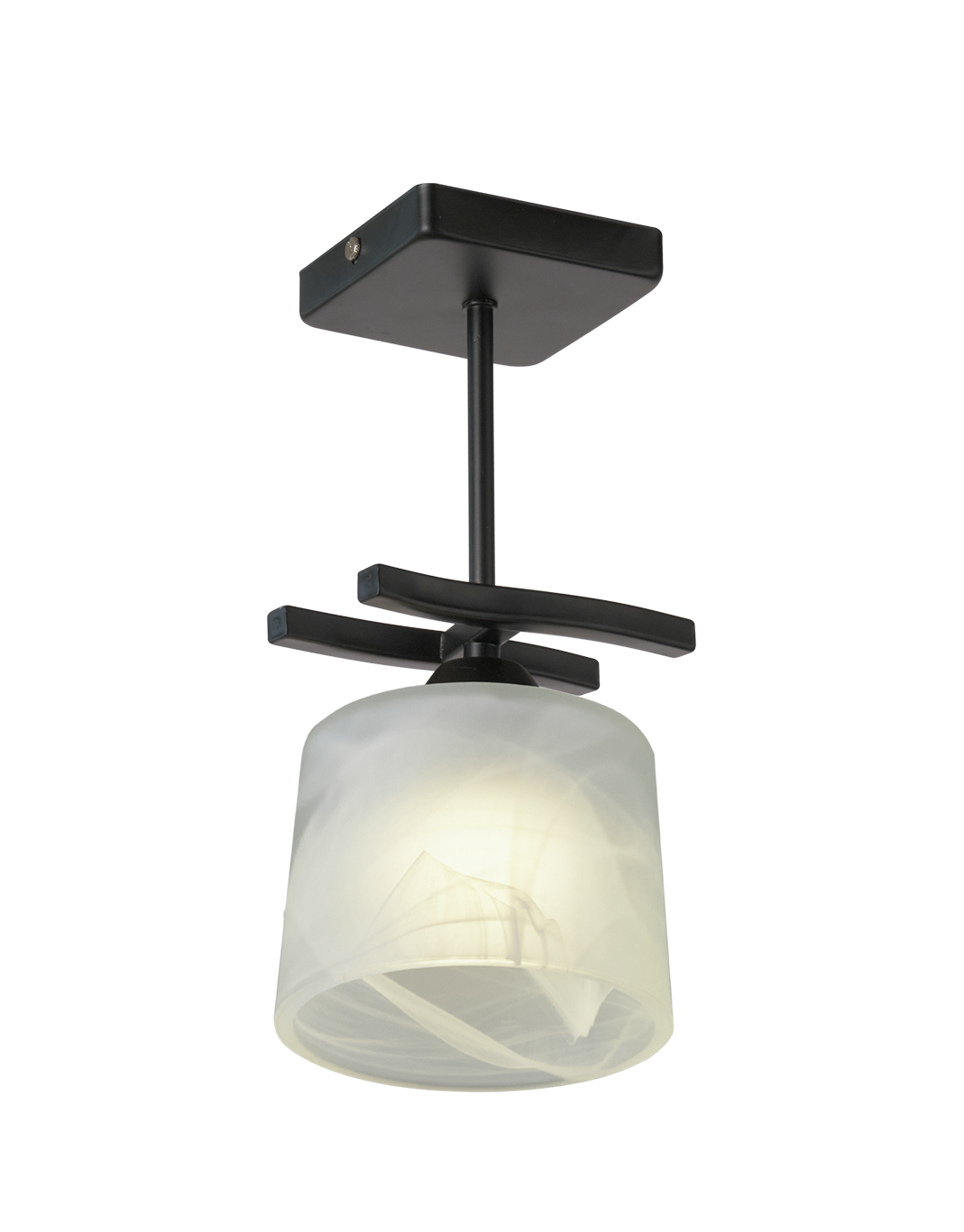 000061917 Светильник потолочный Мелодия Света Cylinder SS5274-1 BK 000061917