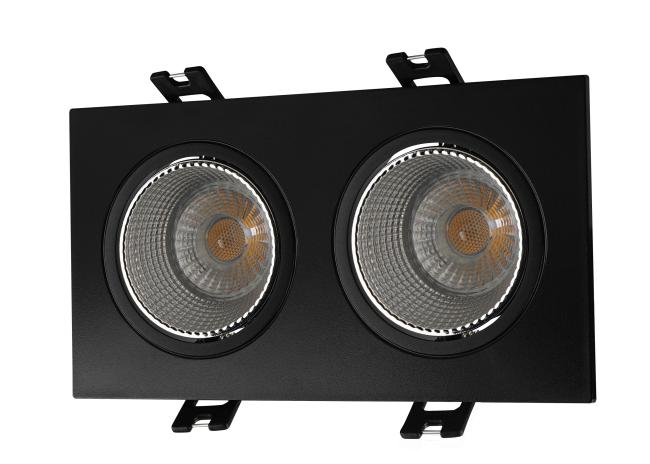 DK3072-BK+CH Встраиваемый светильник Denkirs Dk3020Bc DK3072-BK+CH