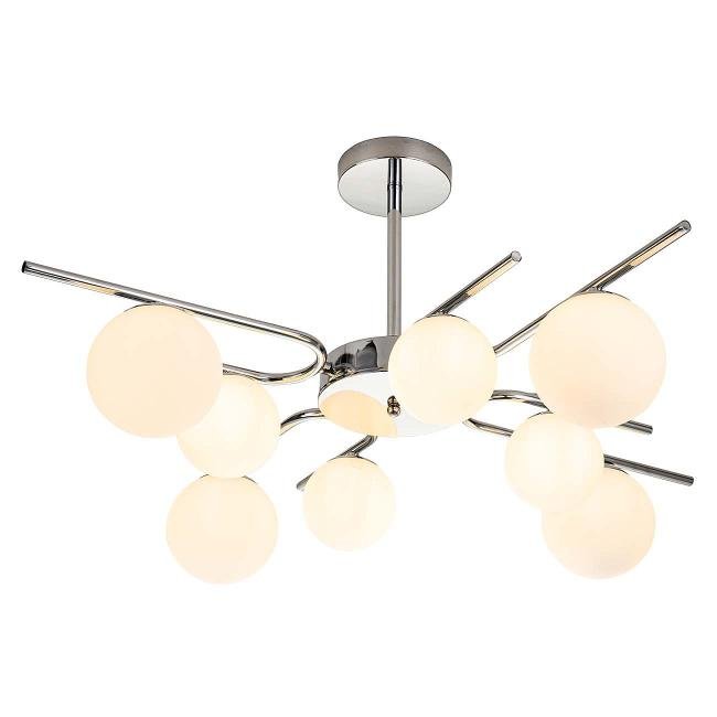 642/8P Silver Потолочная люстра Escada Sphere 642/8P Silver