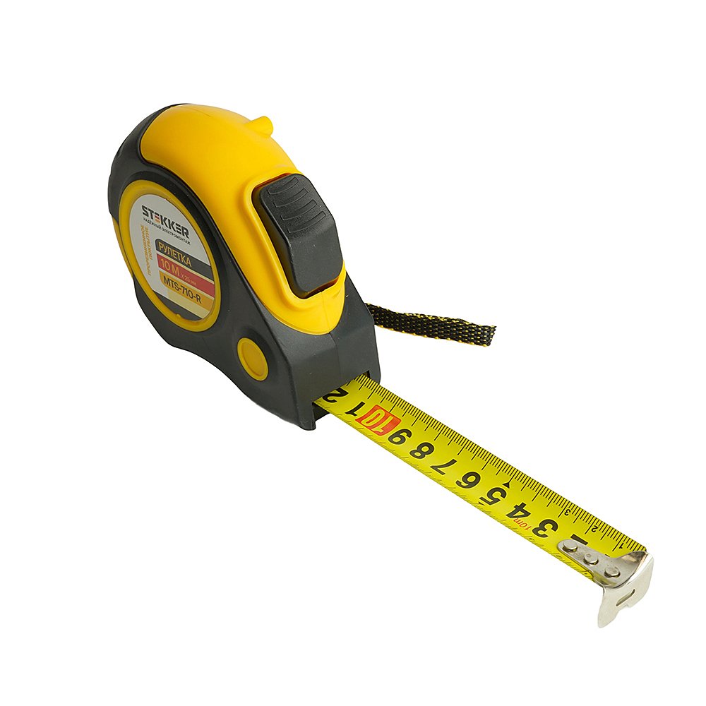 Рулетка, 10 м х 25 мм, Stekker MTS-710-R 50204