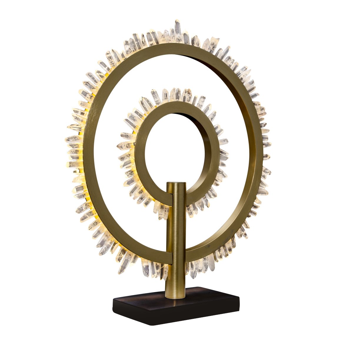 MT20020154-2A satin gold Настольная лампа Delight Collection Quartz Halo MT20020154-2A satin gold