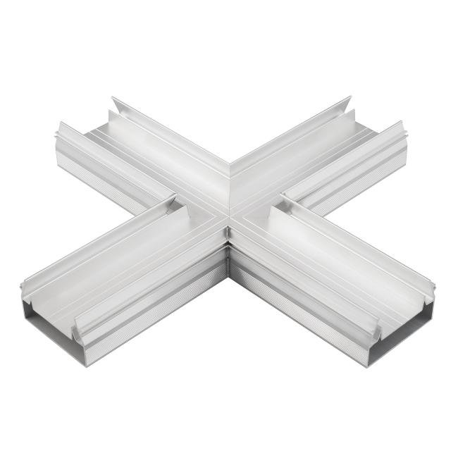 046879 Крестовой угол в сборе для соединения четырех профилей Arlight 046879