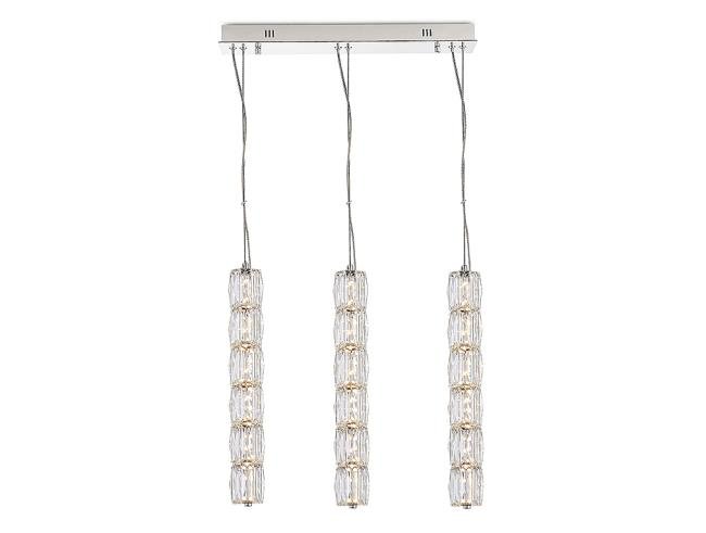 Потолочная чашка 8240 L50*8*H3,5 3 подвеса chrome Потолочная чашка Newport Crystal Потолочная чашка 8240 L50*8*H3,5 3 подвеса chrome