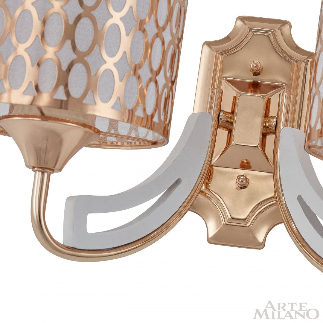 303387/2W Wh/Gd Настенное бра Arte Milano Florentia-3387 303387/2W Wh/Gd