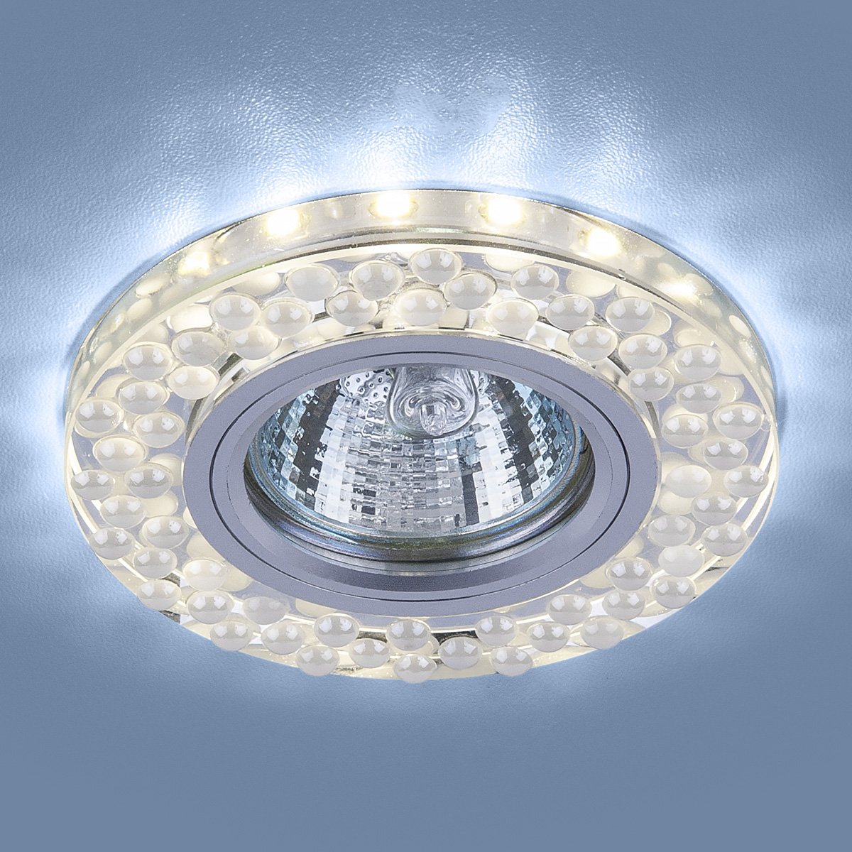 2194 MR16 SL/WH зеркальный/белый Встраиваемый светильник Elektrostandard 2194 2194 MR16 SL/WH зеркальный/белый