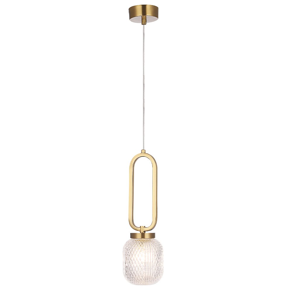CAROLINA SP1 V2 BRASS Светильник подвесной Crystal Lux Carolina CAROLINA SP1 V2 BRASS