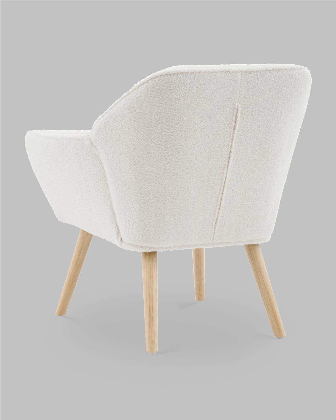 Кресло Stool Group Вэйл QH-8904K TEDDY 1859-01 white