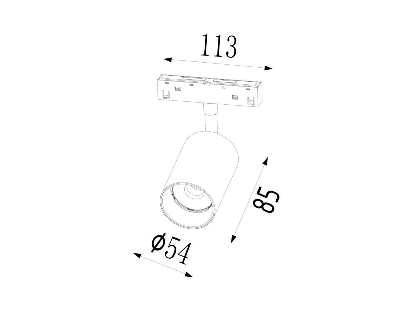 00-00013686 Трековый светильник SY-LINK SWG LUMKER 00-00013686