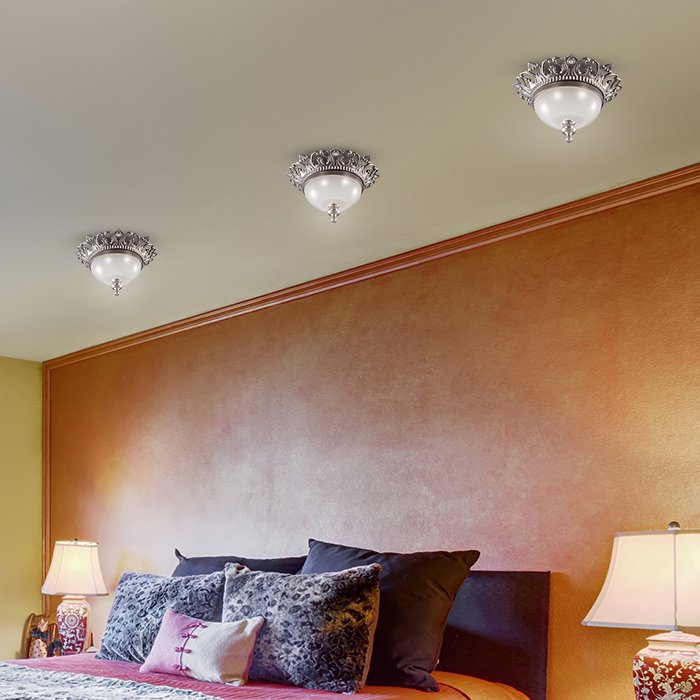 369981 Встраиваемый светильник с узорами Baroque 369981 Novotech