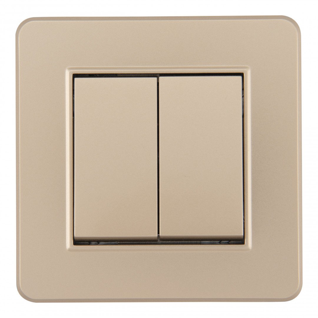 Выключатель Arte Milano Set16-1 SET16-1-30-2 shampan