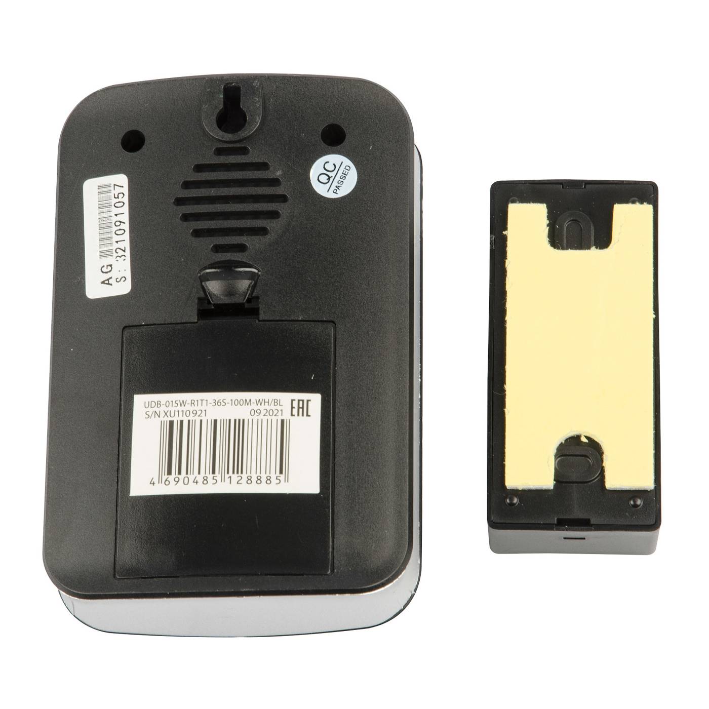 UDB-015W-R1T1-36S-100M-WH/BL Дверной звонок Uniel UDB-015W-R1T1-36S-100M-WH/BL