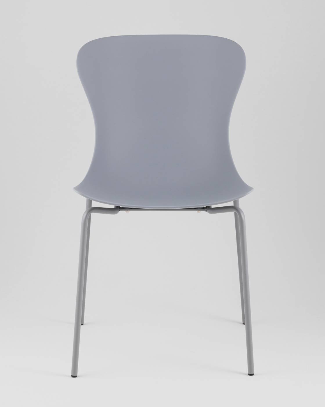 D-025A grey Стул пластиковый Stool Group Shaya D-025A grey
