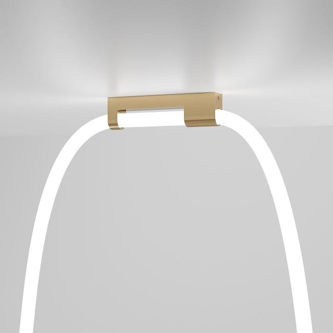 Накладное крепление для круглого гибкого неона Elektrostandard Full light Накладные крепления для круглого гибкого неона Full light латунь (FL 28161)