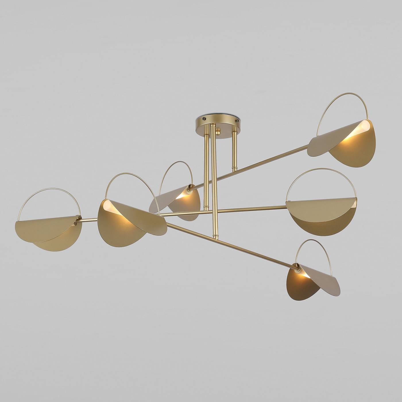 Потолочная люстра Eurosvet Grazia 70148/6 золото